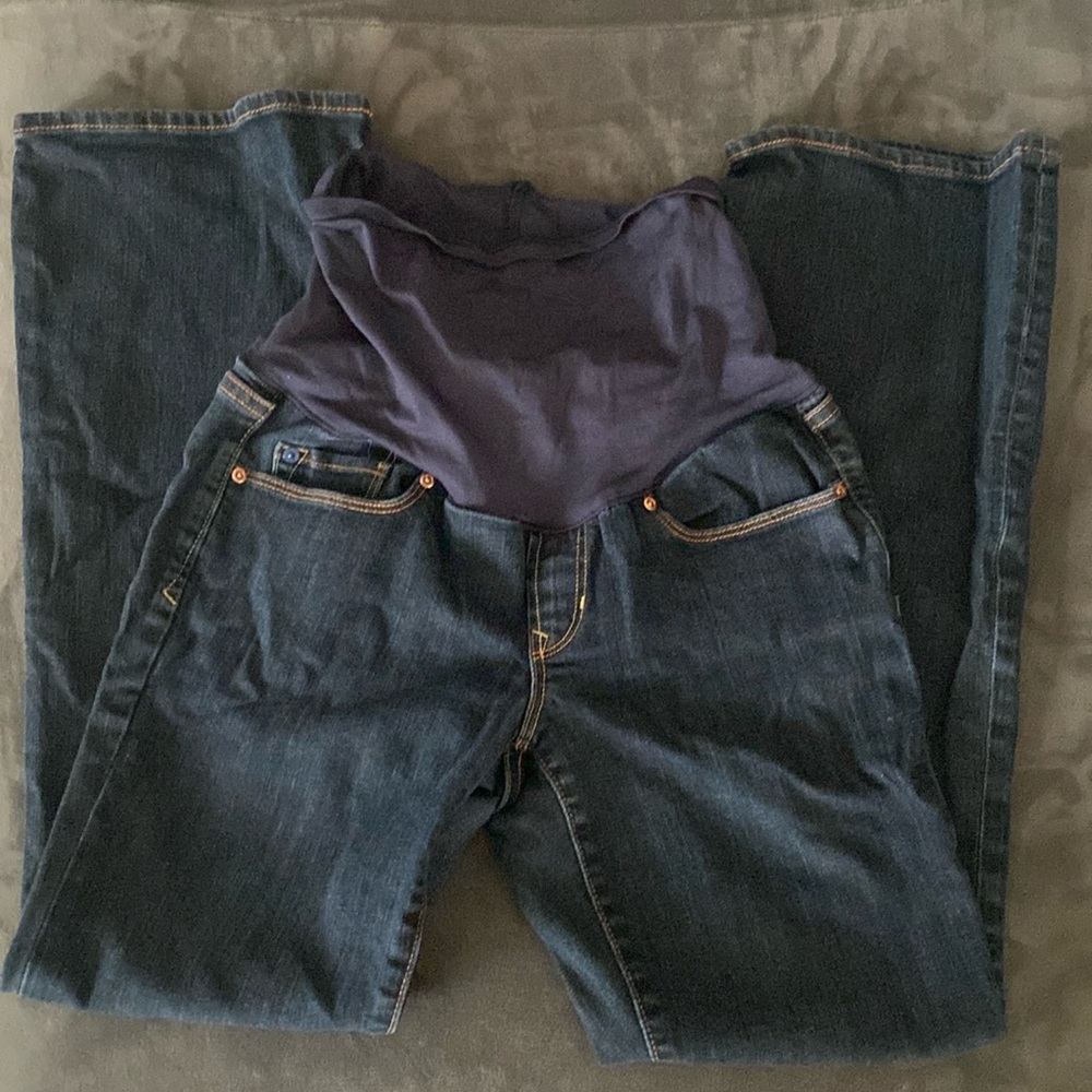 - Maternity boot cut jeans